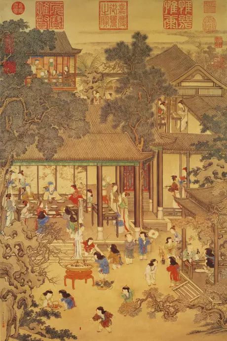 岁朝图,中国画里过新年! 岁朝图,中国画里过新年!
