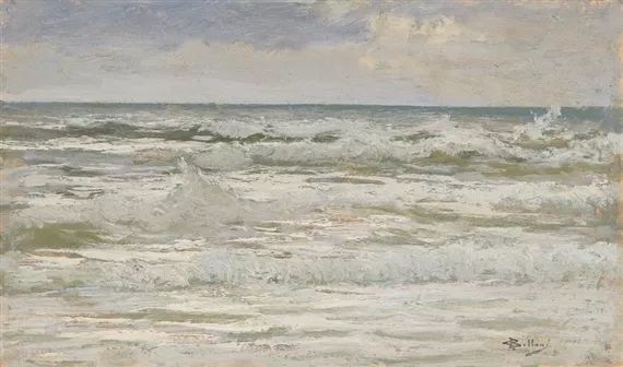 乔治·贝洛尼|意大利绘画：迷人的风景