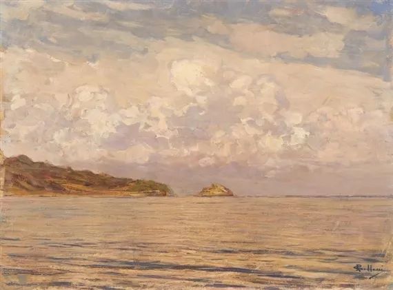 乔治·贝洛尼|意大利绘画：迷人的风景