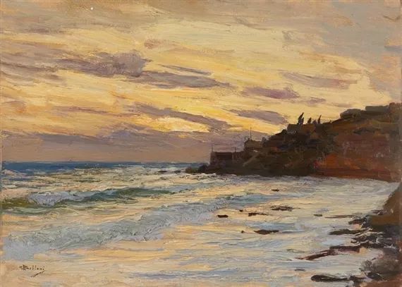 乔治·贝洛尼|意大利绘画：迷人的风景