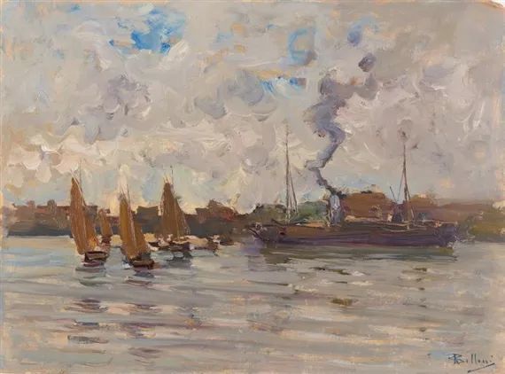 乔治·贝洛尼|意大利绘画：迷人的风景