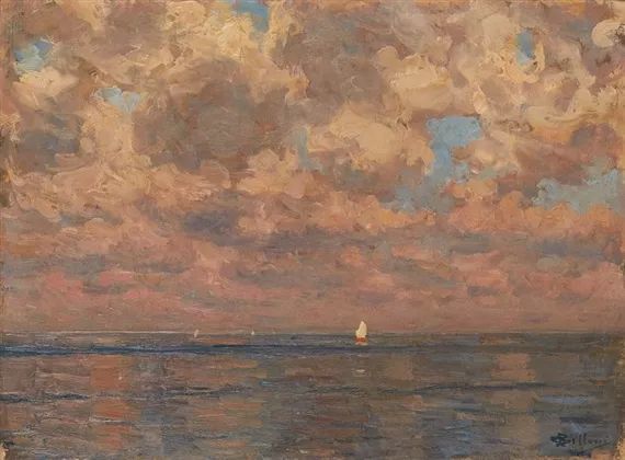 乔治·贝洛尼|意大利绘画：迷人的风景