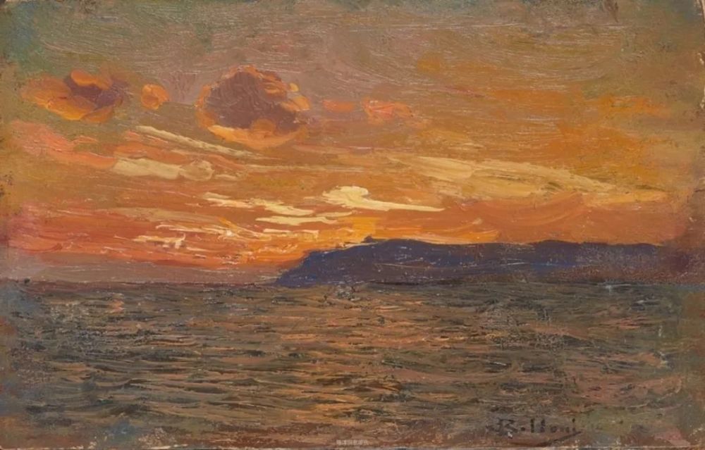 乔治·贝洛尼|意大利绘画：迷人的风景