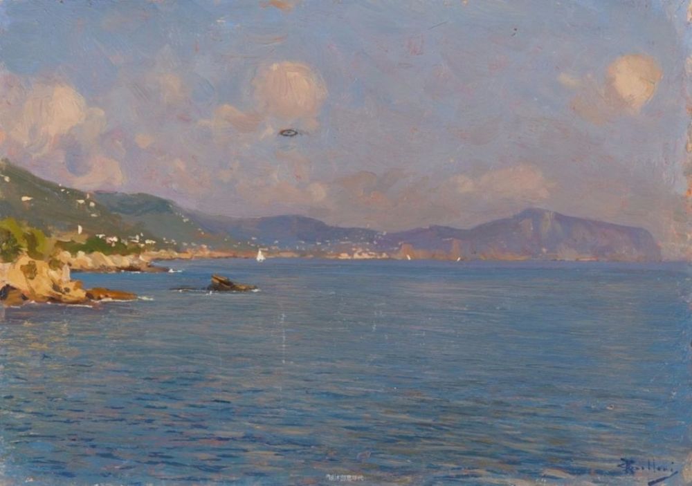 乔治·贝洛尼|意大利绘画：迷人的风景