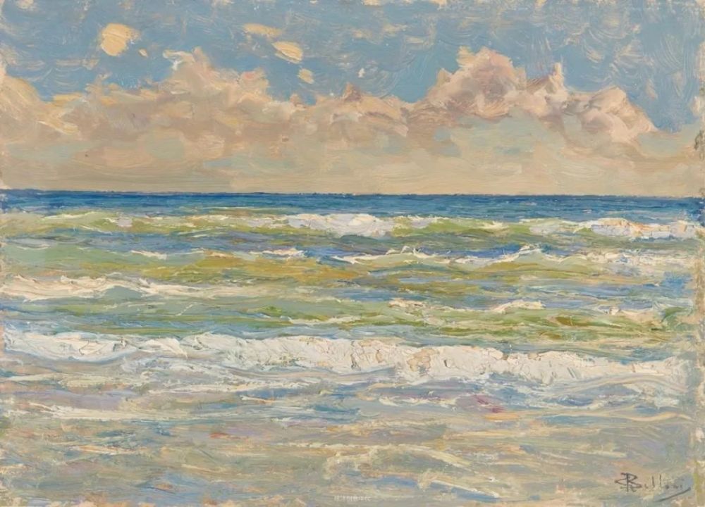 乔治·贝洛尼|意大利绘画：迷人的风景