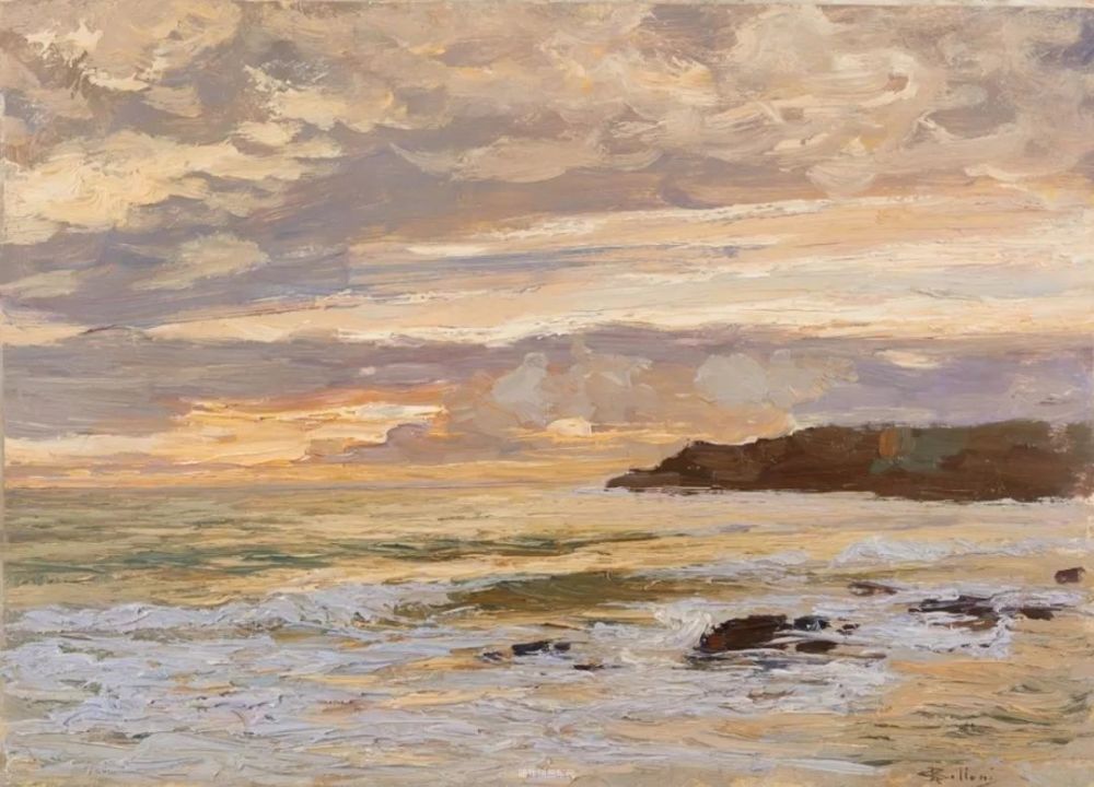 乔治·贝洛尼|意大利绘画：迷人的风景