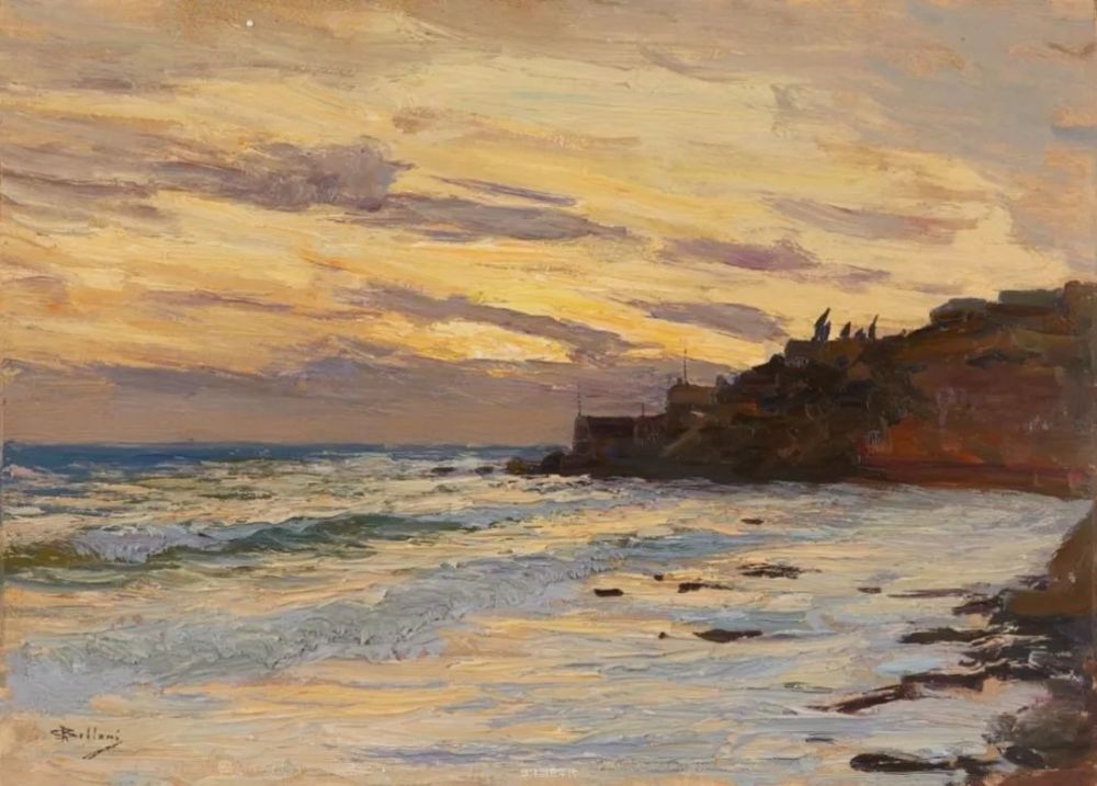 乔治·贝洛尼|意大利绘画：迷人的风景