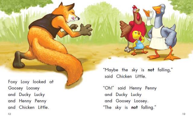 英语绘本故事丨chickenlittle一只忧天小鸡的故事