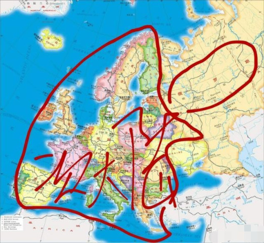 俄罗斯不是属于欧洲吗?为何经常把欧洲和