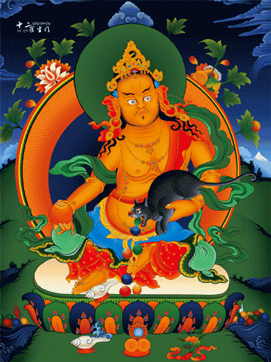 今日初五恭迎黄财神,愿你财富具足