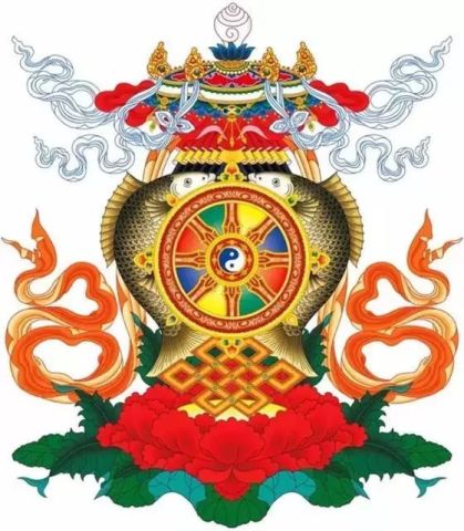 诵此《八圣吉祥颂》,祈愿吉祥如意悉圆满