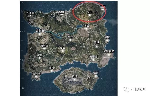 国服吃鸡地图中文地点名称曝光!哪个地方最值