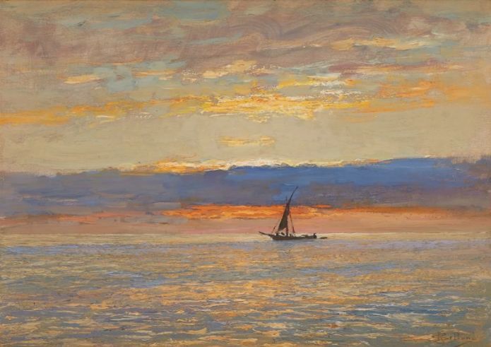 乔治·贝洛尼|意大利绘画：迷人的风景