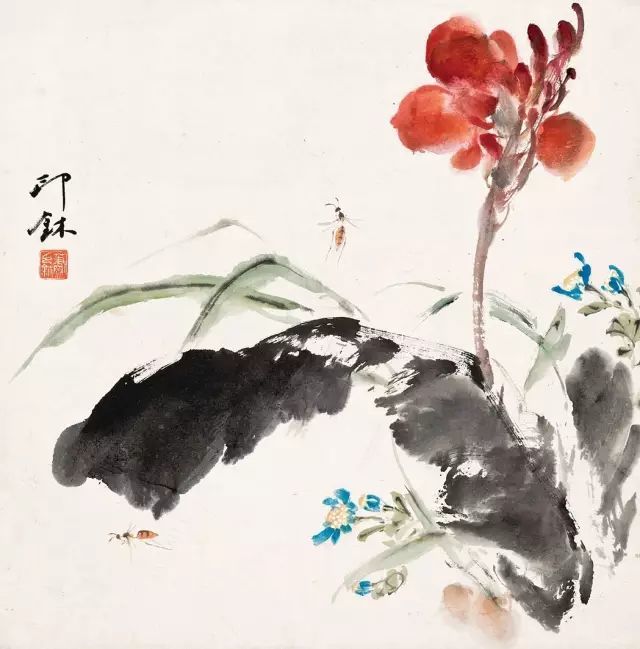 书画联盟丨萧朗小写意花鸟