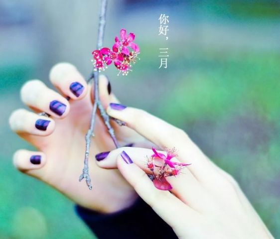 最新三月你好图片 发朋友圈唯美语录句子