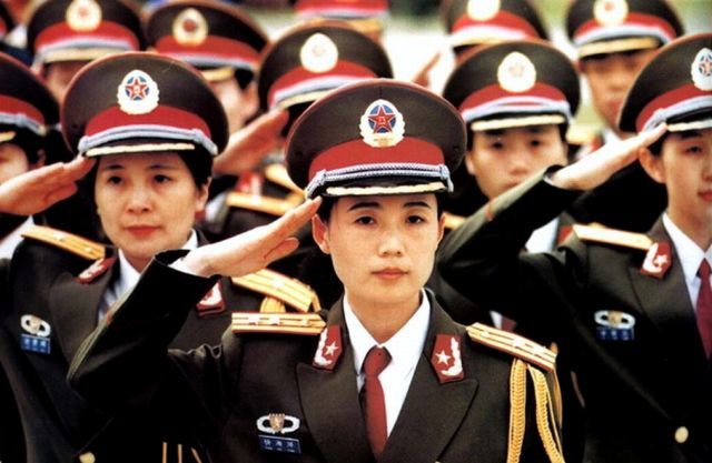 中国人民解放軍「55式」将官(高級幹部)着用の冬常服(礼服)外套-