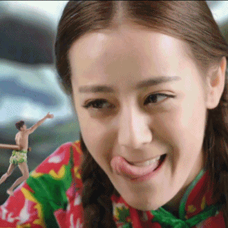 明星搞笑动图,有些行为简直太让人迷惑了