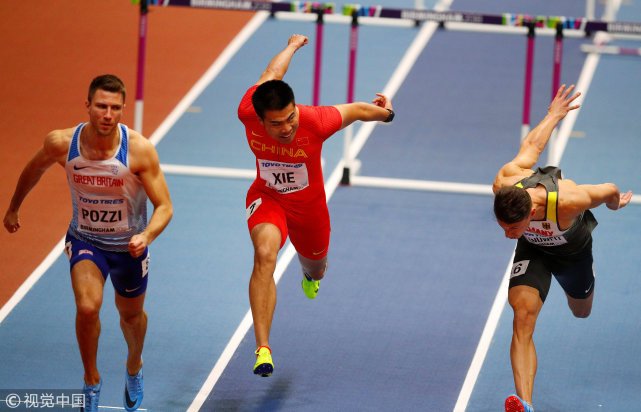 60米栏半决赛谢文骏7秒76 列小组第7无缘决赛