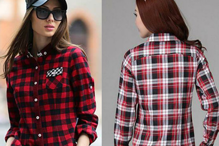 运动裤配格子衬衫好看吗 选对颜色才是关键