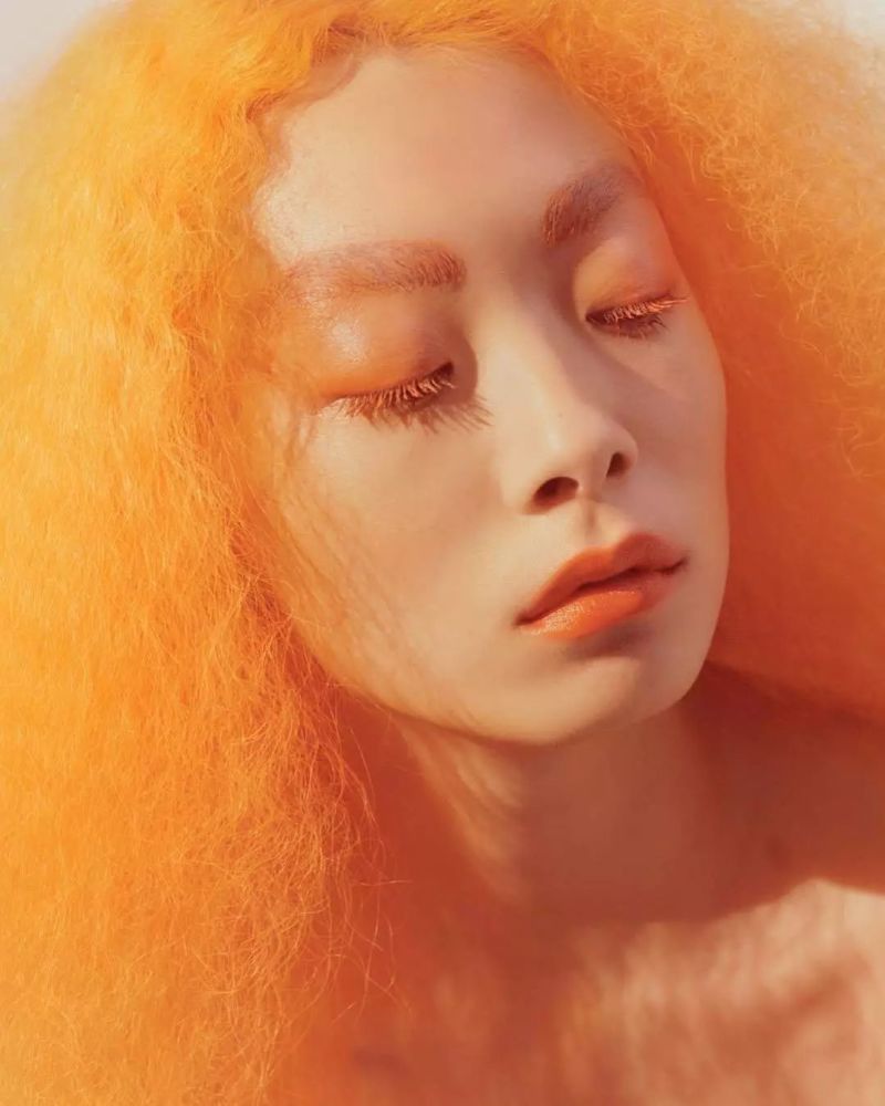 Rina Sawayama Orange and Blue Marble盤 | www.sugarbun.com