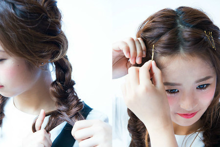 双马尾辫子编发 让你俏皮可爱更自信