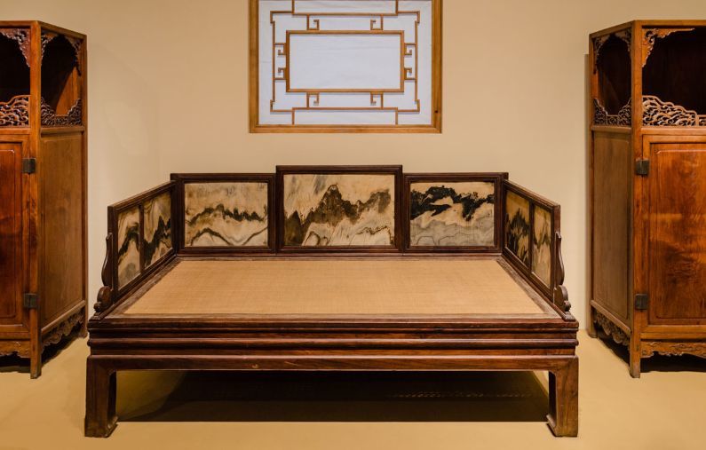 韩熙载夜宴图|何为罗汉床？罗汉床的由来与渊源揭秘