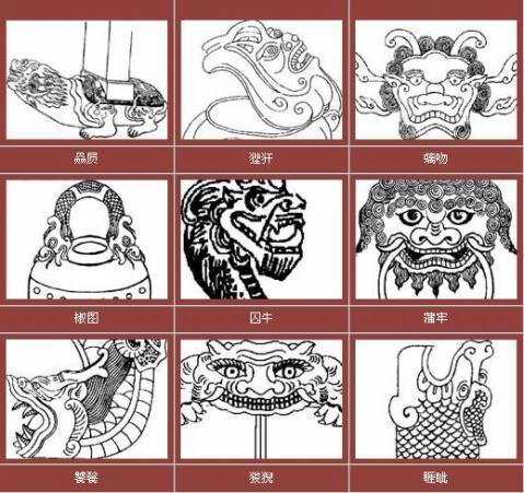 【龙生九子】麒麟,亦作"骐麟",是中国古代传说中的一种动物,与凤,龟