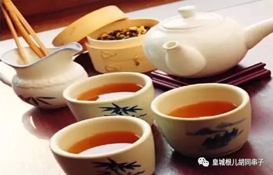 喝茶是老北京人一大爱好