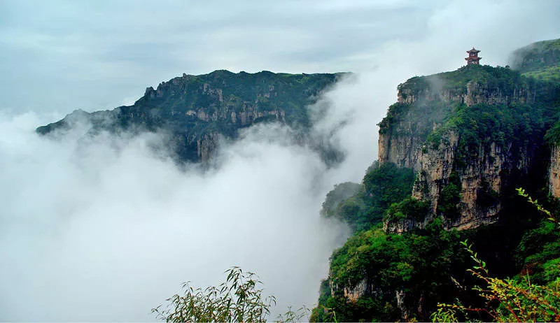 安阳林州洪谷山风景区_腾讯新闻