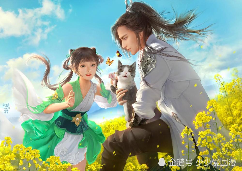 来自大葱君的一组剑网三唯美插画