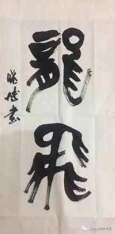 "龙飞"二字