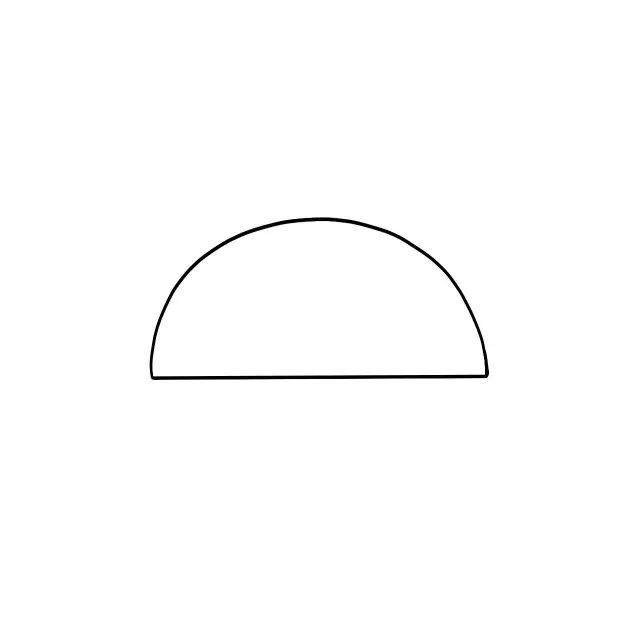 【创意简笔画】半圆动物简笔画,可爱有趣,3步教会你!_腾讯新闻