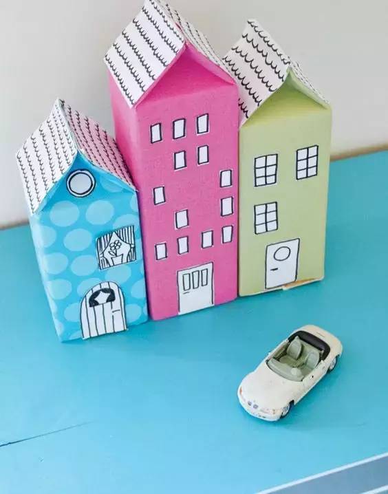 手工幼儿园手工纸盒废物利用创意制作