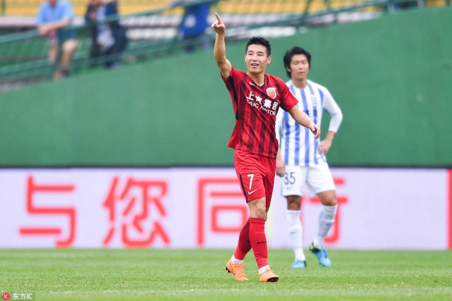 武磊大四喜为自己正名 上回土炮单场4球还是1