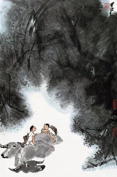 艺术推荐|李可染的水墨艺术:东方既白_腾讯新闻