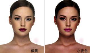 皮肤黑分为两种,有一种是偏黄色,接近深象牙色.