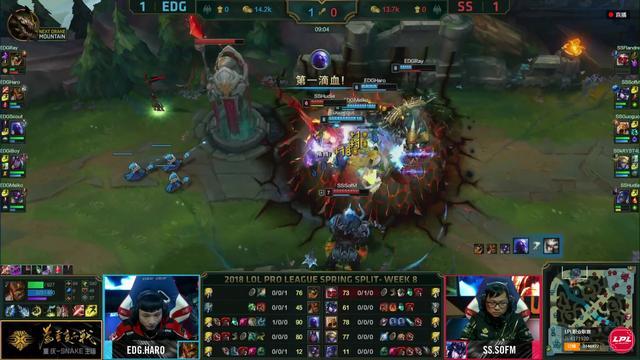 三星中单超神沙皇屠杀edg,网友:edg输了,但是厂长没有输