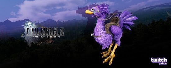 最终幻想15紫陆行鸟特典公开twitch高级会员独占