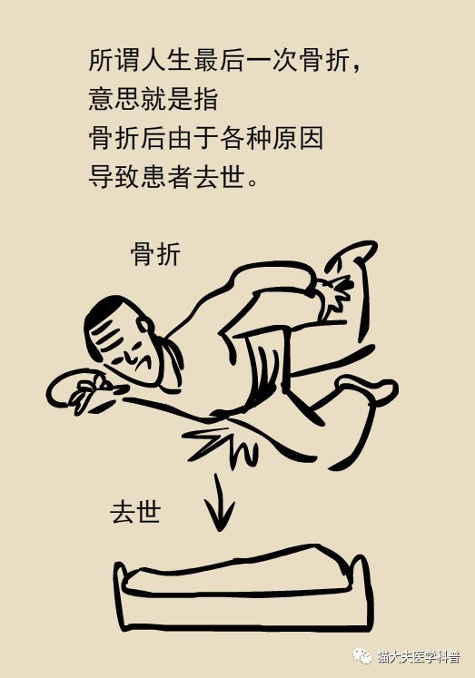 科普人生最后一次骨折