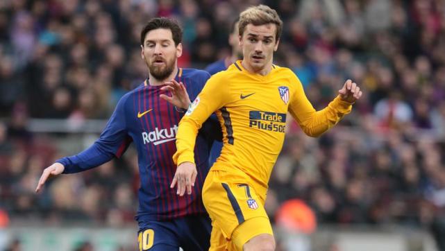 格列兹曼若加盟巴萨可排3强阵:苏神受益 梅西