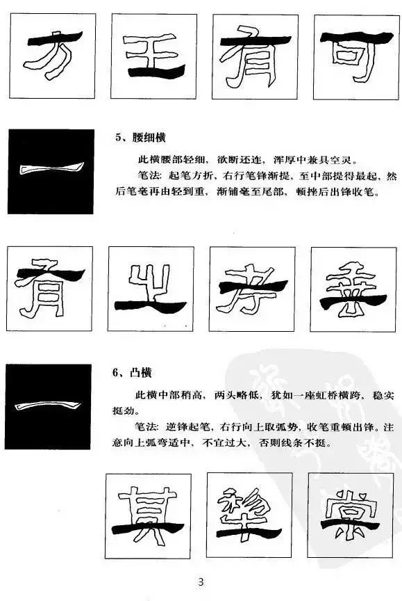 碑文隸書樸厚勁秀,方整多變,碑中字體大量滲入篆體結構,字型方正,用筆