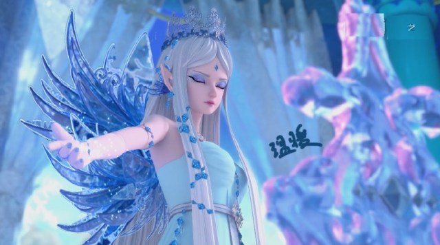 《叶罗丽精灵梦》这些黑化冰公主图片,火系公