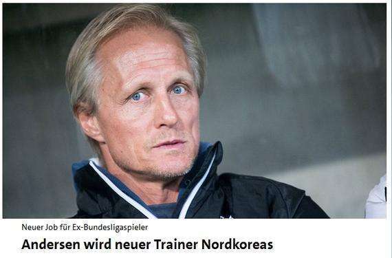朝鲜男足挪威外教离任:经济条件差 我待不下去