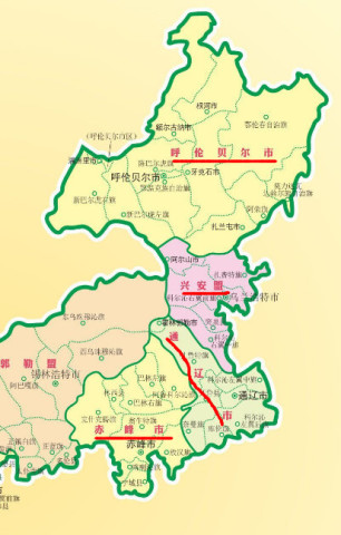 内蒙古东部与东北三省是什么关系,为什么也属于东北