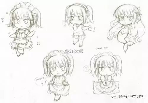 怎么画Q版动漫人物?如何掌控?