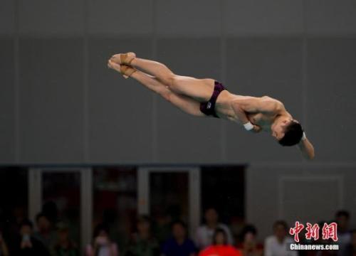 将出色未来可期 陈艾森张家齐获跳水世界杯入