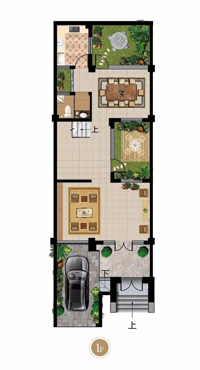 (河洛古城联排户型图)