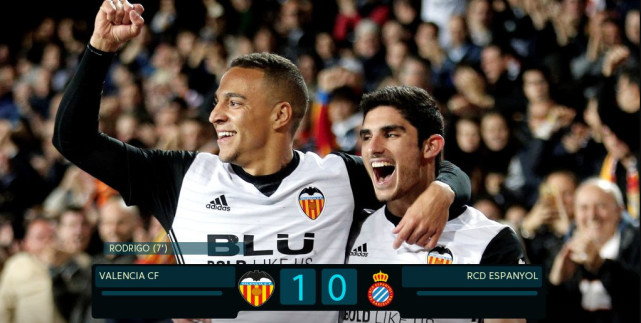 西甲综述-瓦伦5连胜超皇马 塞维利亚4球惨败