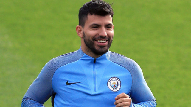 阿圭罗复出训练 曼城大将:利物浦乃冲吊球队