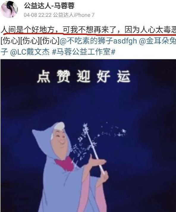 马蓉于深夜发文 疑似自杀前兆 网友 难道事情另有真相